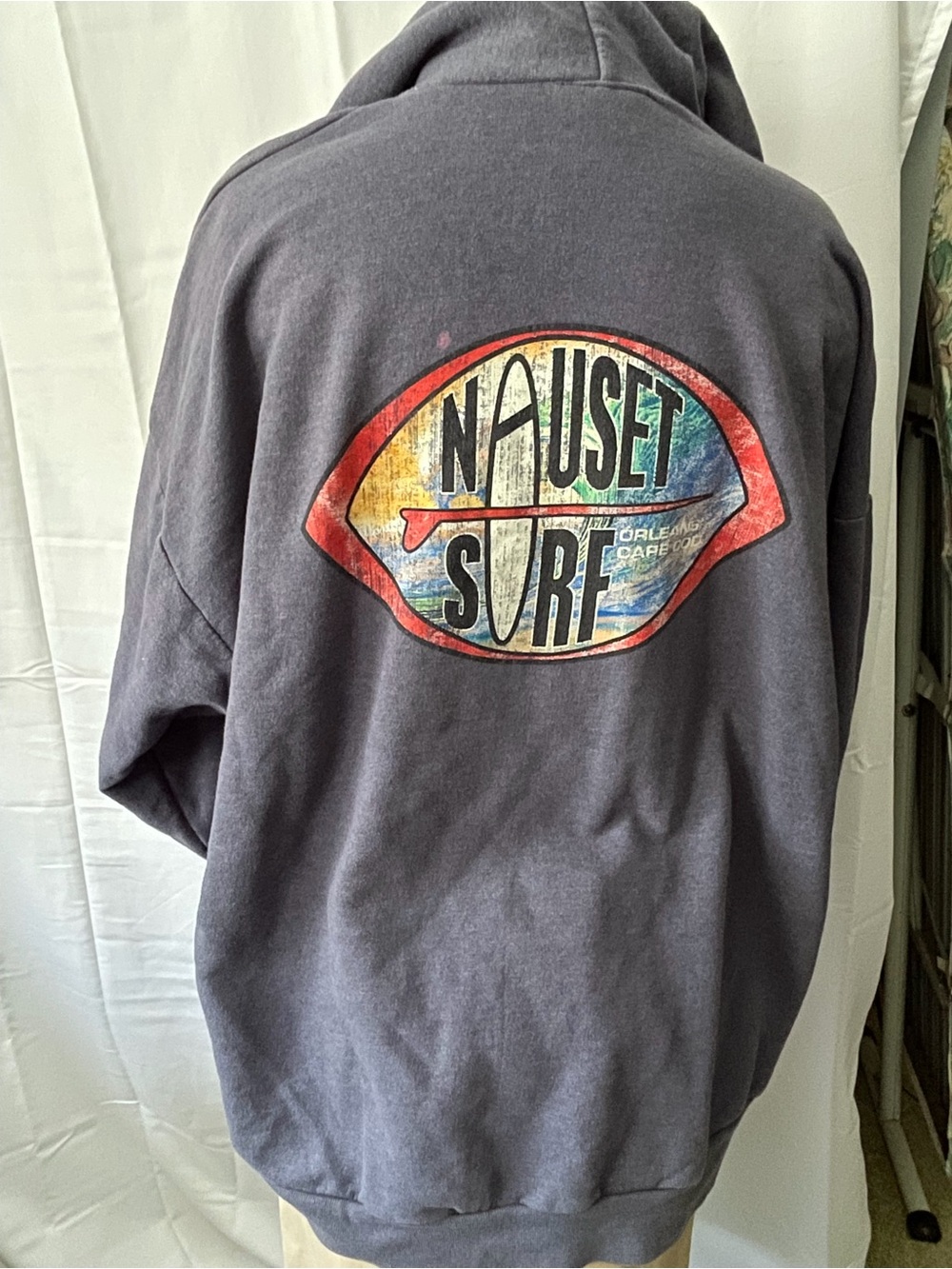 Men's Dark Gray Graphic Hoodie